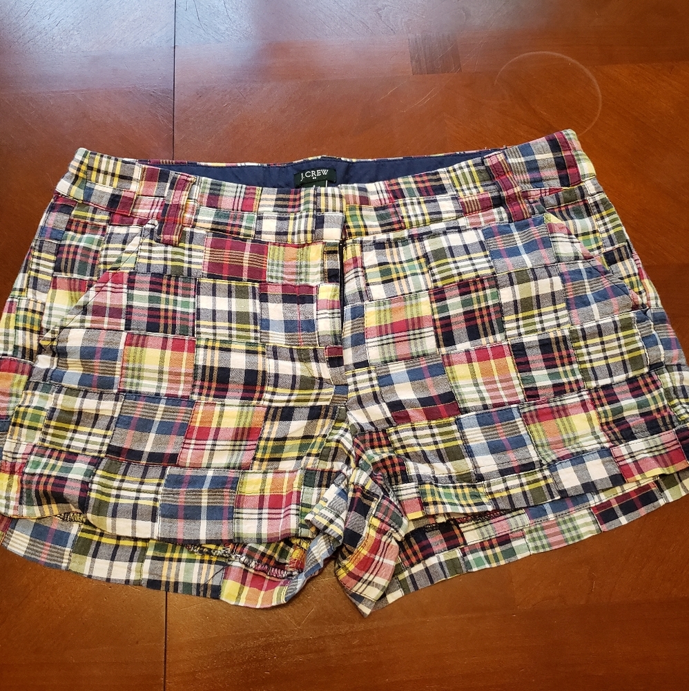 J.Crew factory patchwork shorts